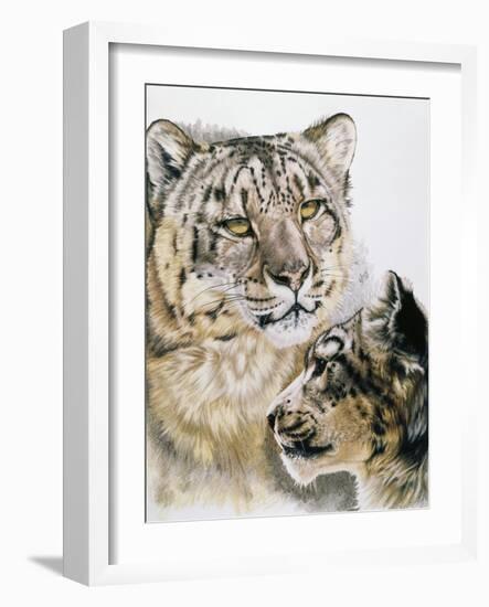 Panthera Uncia-Barbara Keith-Framed Giclee Print