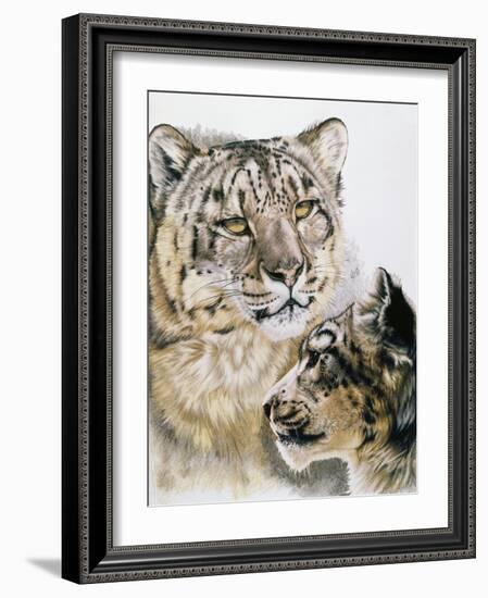 Panthera Uncia-Barbara Keith-Framed Giclee Print