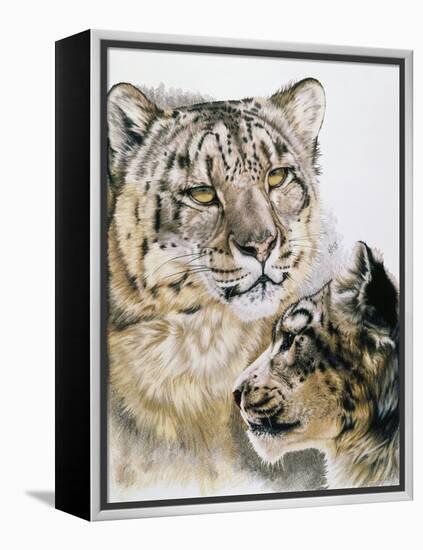 Panthera Uncia-Barbara Keith-Framed Premier Image Canvas