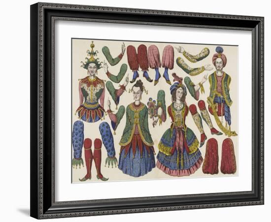 Pantins-null-Framed Giclee Print