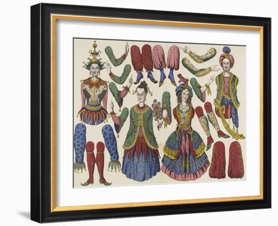 Pantins-null-Framed Giclee Print