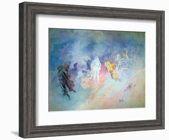 Pantomime, from the Salon Cheret-Jules Chéret-Framed Giclee Print