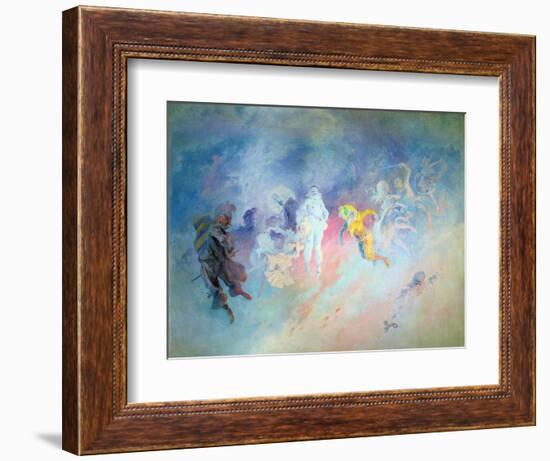 Pantomime, from the Salon Cheret-Jules Chéret-Framed Giclee Print