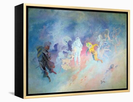 Pantomime, from the Salon Cheret-Jules Chéret-Framed Premier Image Canvas