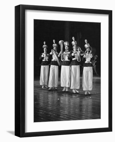 Pantomime on Ice-null-Framed Photographic Print