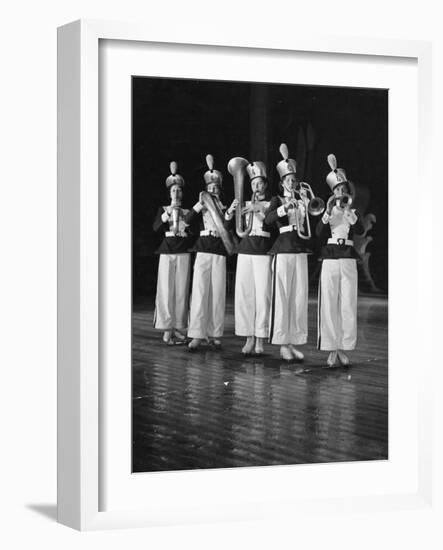 Pantomime on Ice-null-Framed Photographic Print