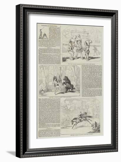 Pantomimes and Christmas Pieces-null-Framed Giclee Print