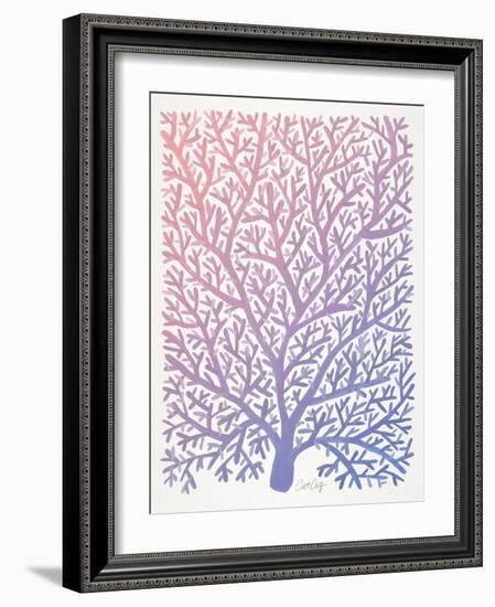 Pantone Fan Coral-Cat Coquillette-Framed Giclee Print