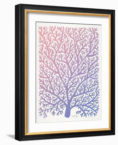 Pantone Fan Coral-Cat Coquillette-Framed Giclee Print