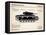 Panzer III Tank-Mark Rogan-Framed Stretched Canvas