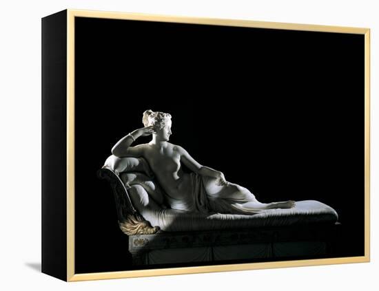 Paolina Borghese as Venus Victrix-Antonio Canova-Framed Premier Image Canvas