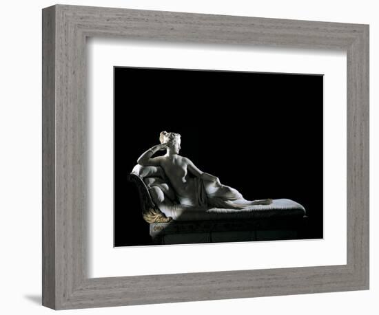 Paolina Borghese as Venus Victrix-Antonio Canova-Framed Photographic Print