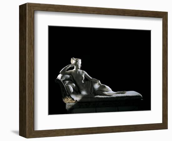 Paolina Borghese as Venus Victrix-Antonio Canova-Framed Photographic Print