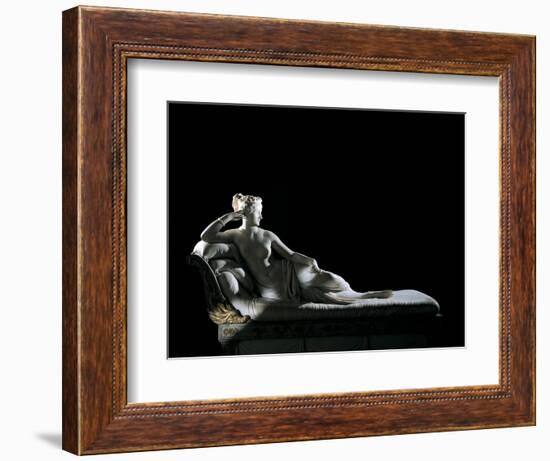 Paolina Borghese as Venus Victrix-Antonio Canova-Framed Photographic Print