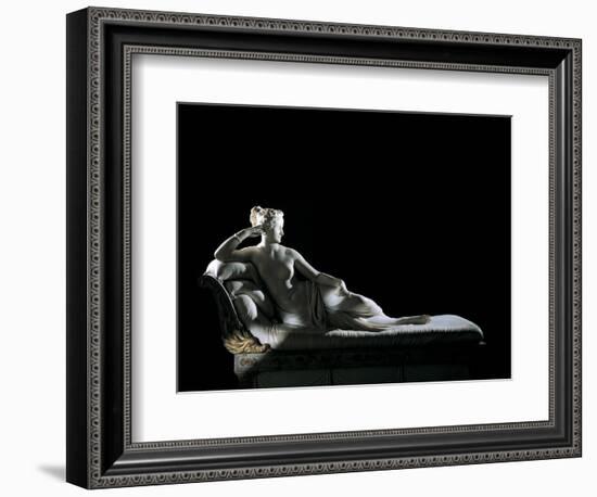 Paolina Borghese as Venus Victrix-Antonio Canova-Framed Photographic Print