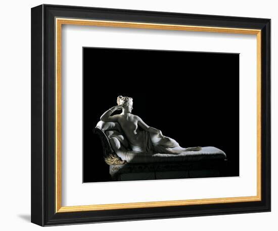 Paolina Borghese as Venus Victrix-Antonio Canova-Framed Photographic Print