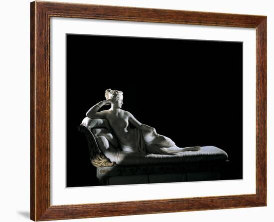 Paolina Borghese as Venus Victrix-Antonio Canova-Framed Photographic Print