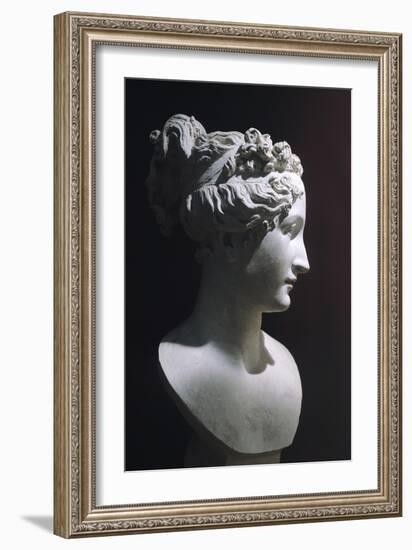 Paolina Borghese as Venus Victrix-Antonio Canova-Framed Giclee Print