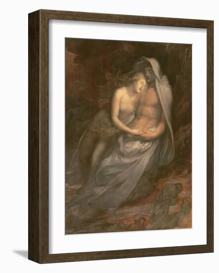 Paolo and Francesca, 1870-George Frederick Watts-Framed Giclee Print