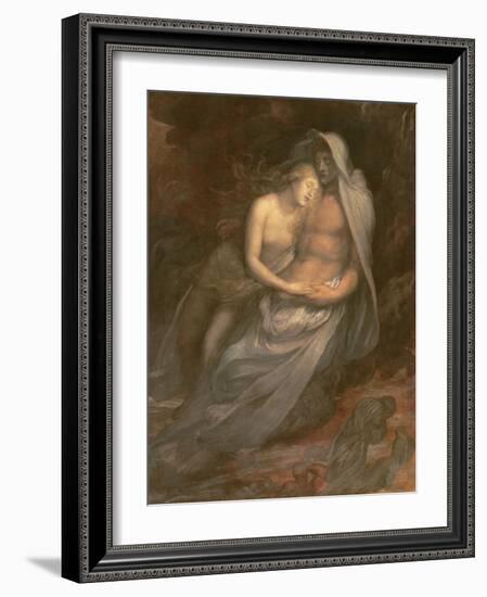 Paolo and Francesca, 1870-George Frederick Watts-Framed Giclee Print