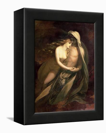 Paolo and Francesca (The Story of Rimini)-George Frederick Watts-Framed Premier Image Canvas