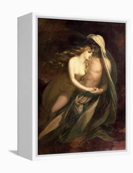 Paolo and Francesca (The Story of Rimini)-George Frederick Watts-Framed Premier Image Canvas