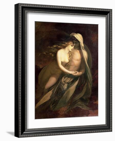 Paolo and Francesca (The Story of Rimini)-George Frederick Watts-Framed Giclee Print