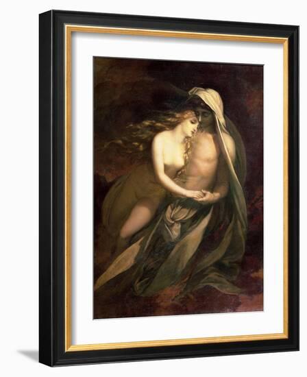 Paolo and Francesca (The Story of Rimini)-George Frederick Watts-Framed Giclee Print