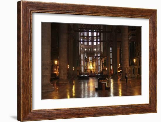 Paolo Basilica Venice-Les Mumm-Framed Photographic Print