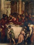 Banquet Scene, Detail from Dinner at Pharisee's House or Dinner at Simon's House-Paolo Caliari-Giclee Print