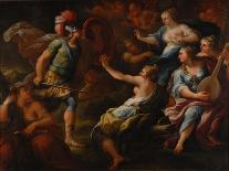 Achilles Discovered by Ulysses Among the Daughters of Lycomedes at Skyros-Paolo de Matteis-Framed Giclee Print