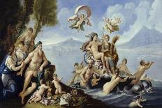 Triumph of Neptune and Amphitrite-Paolo de Matteis-Framed Giclee Print