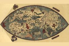 Genoese World Map-Paolo del Pozzo Toscanelli-Stretched Canvas