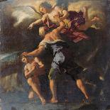 The Sacrifice of Isaac-Paolo Di Matteis-Framed Giclee Print