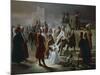 Paolo Erizzo Giving a Final Farewell to His Daughter, 1842-Cherubino Cornienti-Mounted Premium Giclee Print