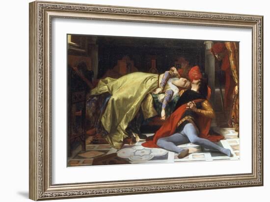 Paolo et Francesca, 1870-Alexandre Cabanel-Framed Giclee Print
