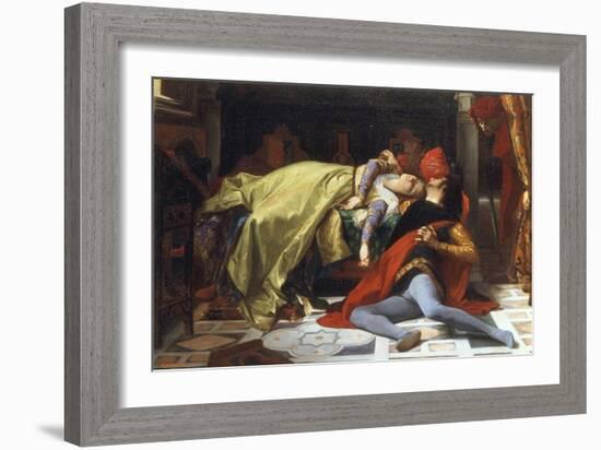 Paolo et Francesca, 1870-Alexandre Cabanel-Framed Giclee Print