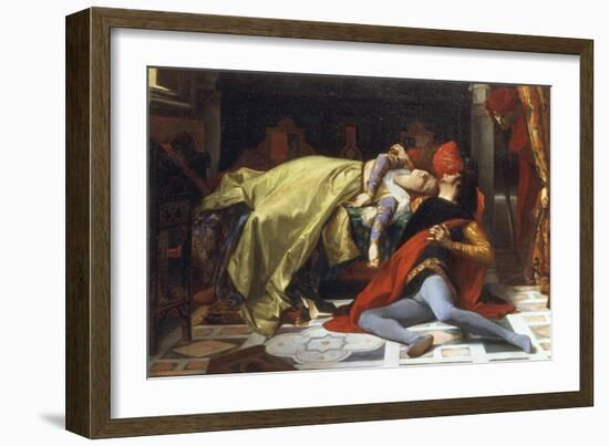 Paolo et Francesca, 1870-Alexandre Cabanel-Framed Giclee Print