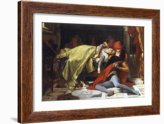 Paolo et Francesca, 1870-Alexandre Cabanel-Framed Giclee Print