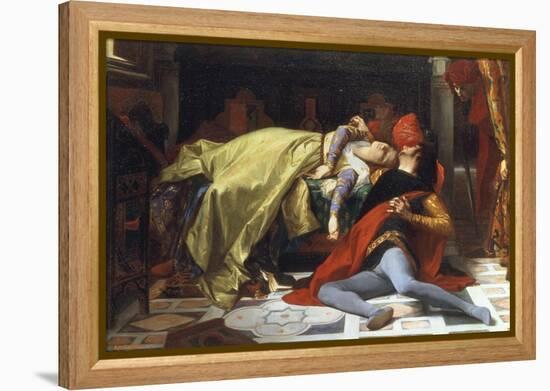 Paolo et Francesca, 1870-Alexandre Cabanel-Framed Premier Image Canvas