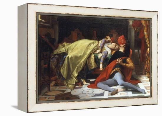 Paolo et Francesca, 1870-Alexandre Cabanel-Framed Premier Image Canvas