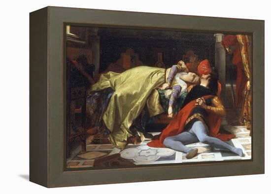 Paolo et Francesca, 1870-Alexandre Cabanel-Framed Premier Image Canvas