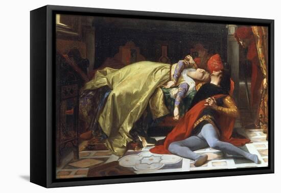 Paolo et Francesca, 1870-Alexandre Cabanel-Framed Premier Image Canvas