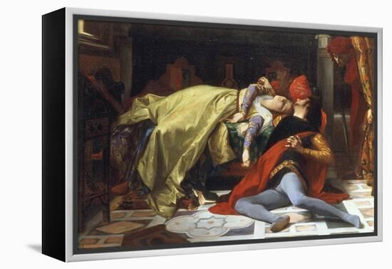 Paolo et Francesca, 1870-Alexandre Cabanel-Framed Premier Image Canvas