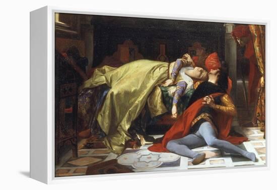 Paolo et Francesca, 1870-Alexandre Cabanel-Framed Premier Image Canvas