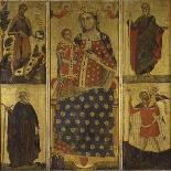 Polyptych of the Coronation of the Virgin Mary, Stories of Jesus and Stories of St Francis-Paolo Veneziano-Giclee Print