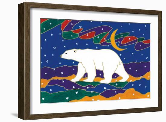 Papa Bear-Dawn Oman-Framed Art Print