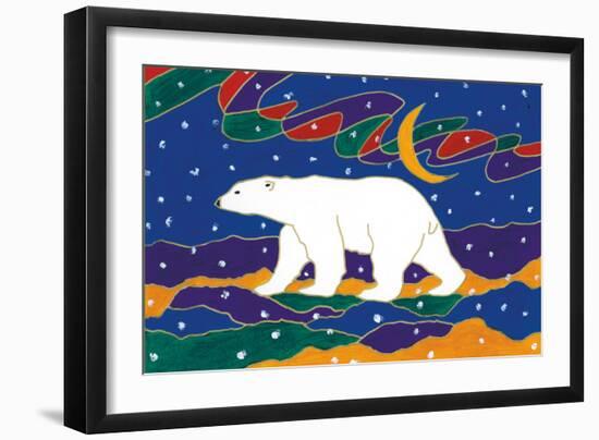 Papa Bear-Dawn Oman-Framed Art Print