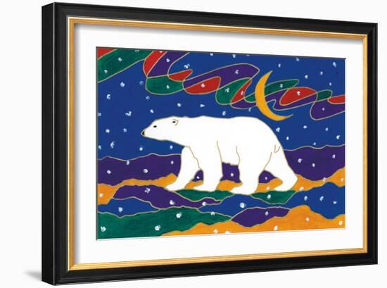 Papa Bear-Dawn Oman-Framed Art Print