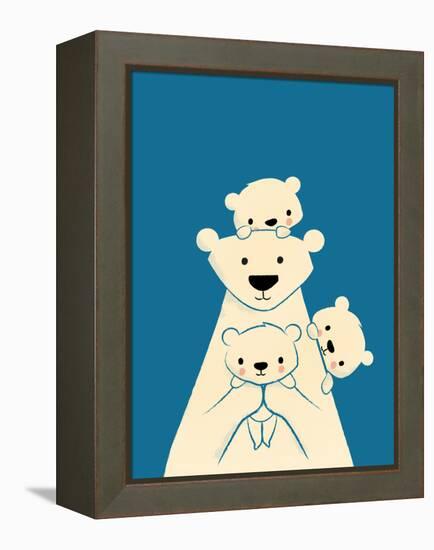 Papa Bear-Jay Fleck-Framed Stretched Canvas